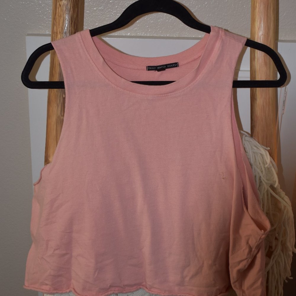 Pink Crop Top